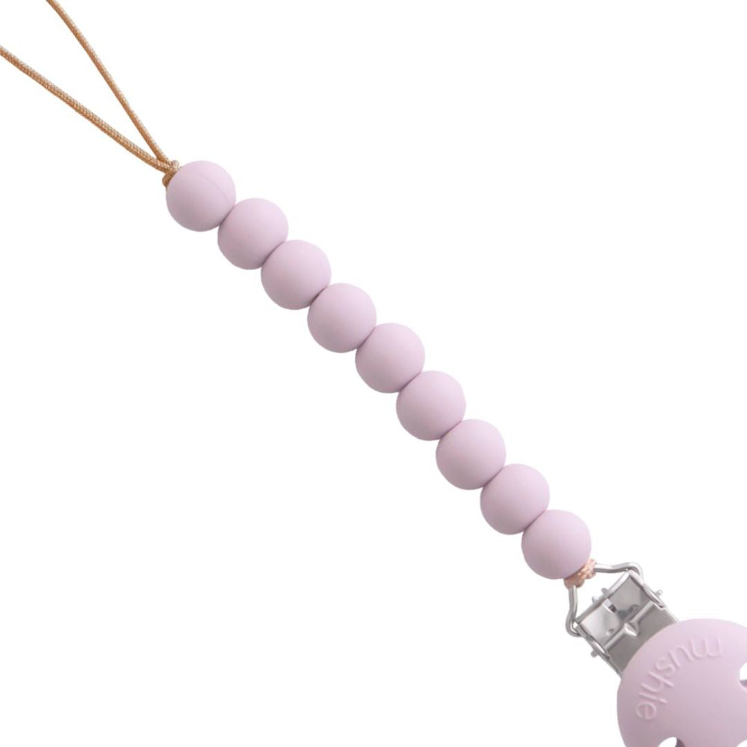 Mushie® Držalo za dudo Hera Soft Lilac Mushie