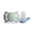 Frigg® Symetrický silikonový dudlík Lucky Sage/Powder Blue (0-6m)