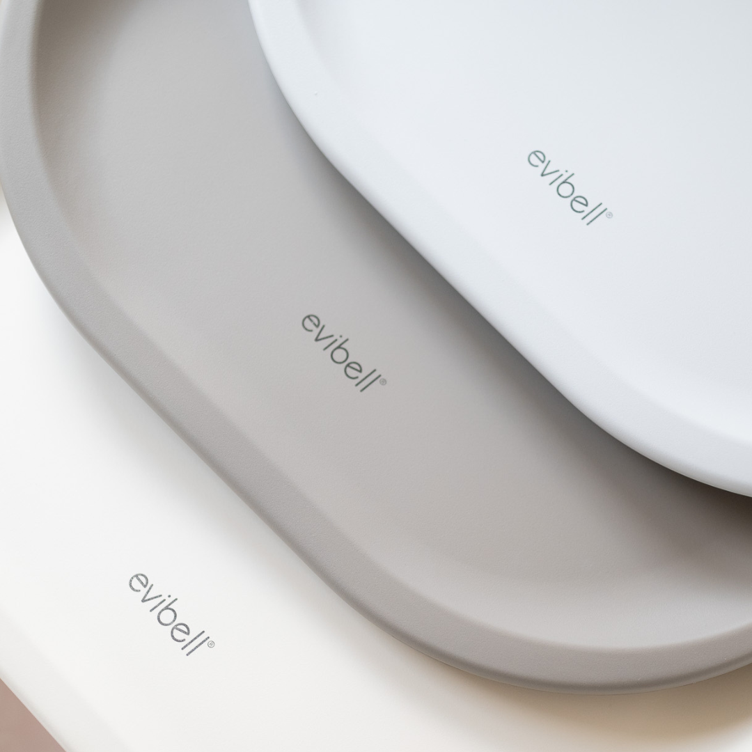 Evibell® Previjalna podloga iz PUR pene Taupe Evibell