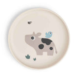 Done by Deer® Foodie Plate Tiny Farm Sand
