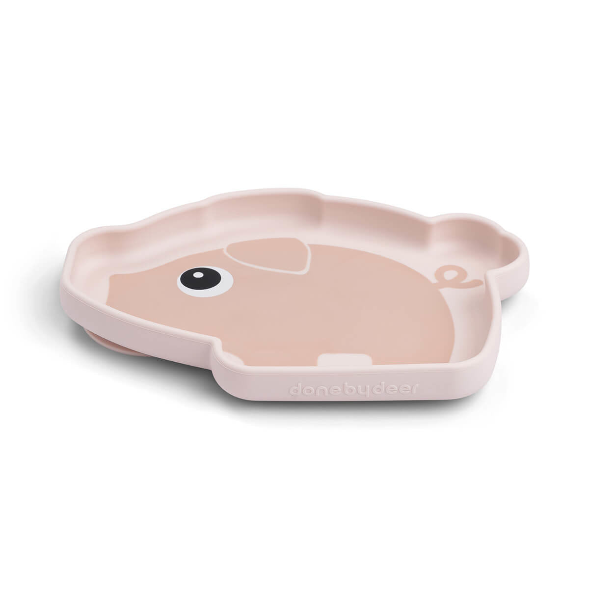 Done by Deer® Silikonski krožnik Stick&Stay Pigee Powder Done by Deer