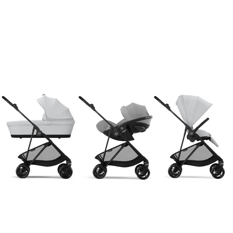 Cybex® Otroški voziček Melio™ Carbon (0-15 kg) Fog Grey 2025 Cybex