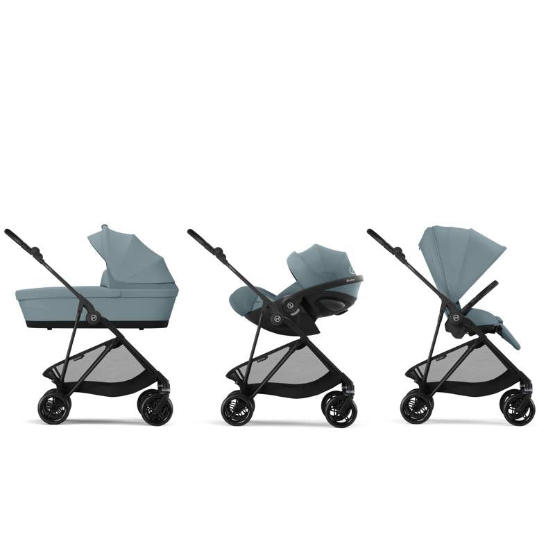 Cybex® Otroški voziček Melio™ Carbon (0-15 kg) Stormy Blue 2025 Cybex