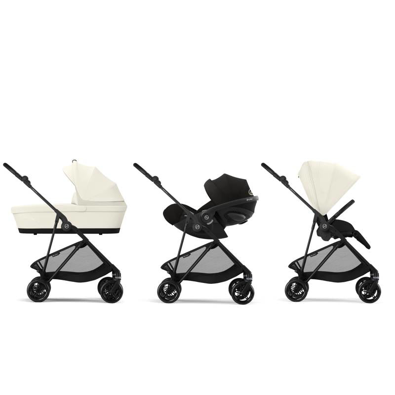 Cybex® Otroški voziček Melio™ Carbon (0-15 kg) Canvas White 2025 Cybex