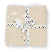 Done by Deer® Povijalna plenička Tiny Farm Sand 120x120 Done by Deer