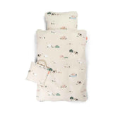 Done by Deer® Kinderbettwäsche Tiny Farm Sand 100x140