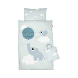 Done by Deer® Kinderbettwäsche Elphee Blue 100x140