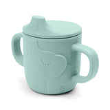 Done by Deer® Becher mit Deckel Peekaboo Elphee Blue