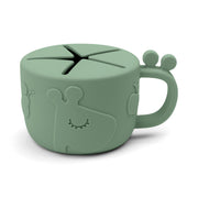 Done by Deer® Lonček za prigrizke Peekaboo Raffi Green Done by Deer