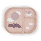 Done by Deer® Kinder-Trennteller Foodie Happy Clouds Powder