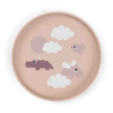 Done by Deer® Foodie Plate Happy Clouds Powder