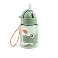 Done by Deer® Flasche mit Trinkhalm Playground Green 280 ml