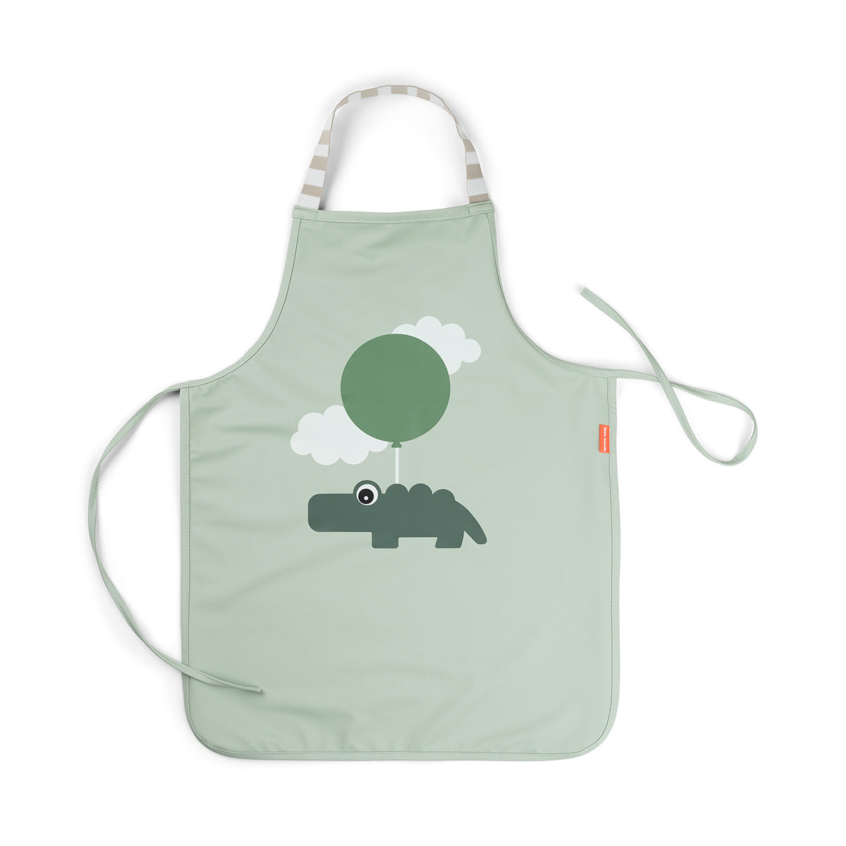 Done by Deer® Otroški predpasnik Happy Clouds Green Done by Deer