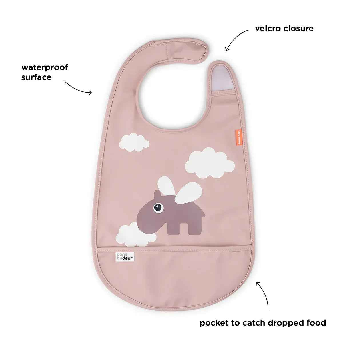 Done by Deer® Slinček Happy Clouds Powder Done by Deer