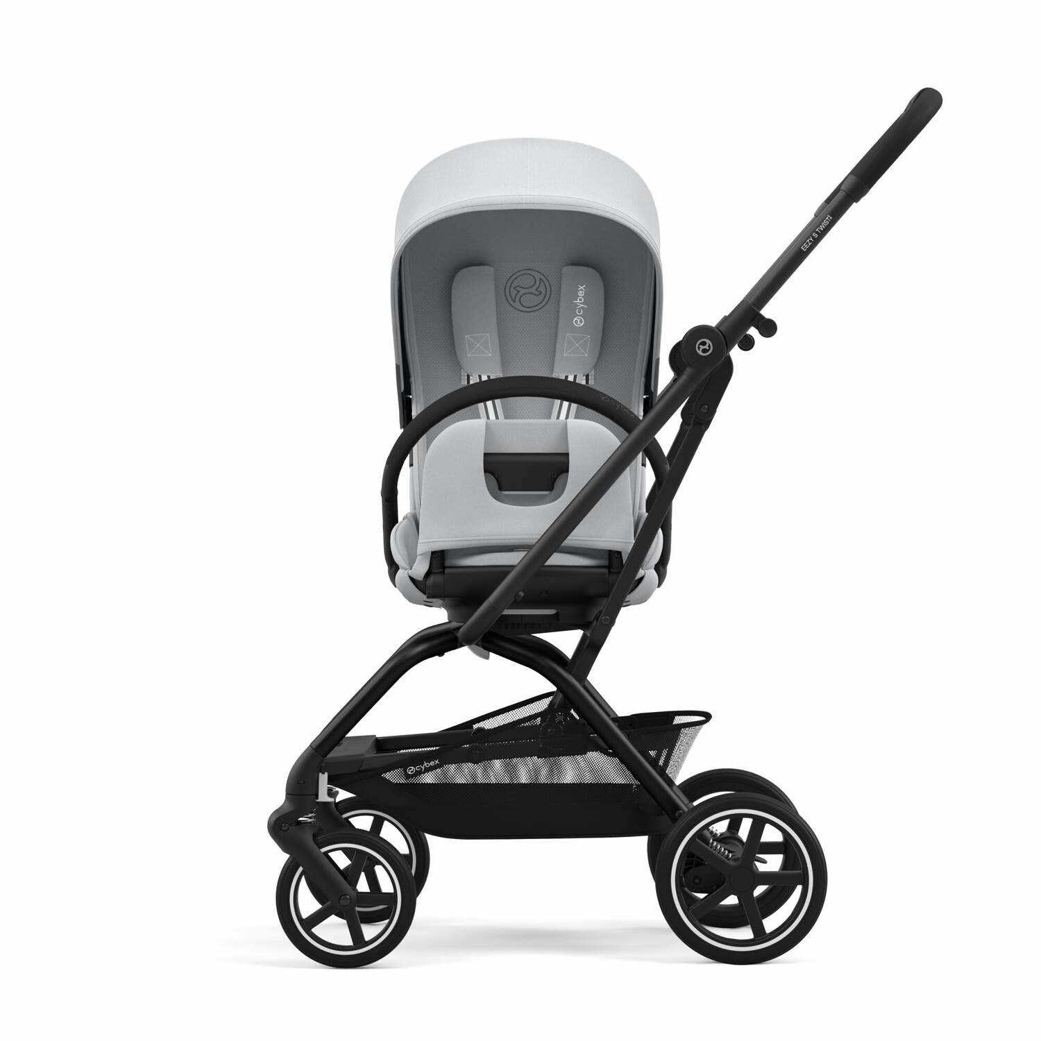 Cybex® Otroški voziček Eezy S Twist+2 Fog Grey (Black Frame) Cybex