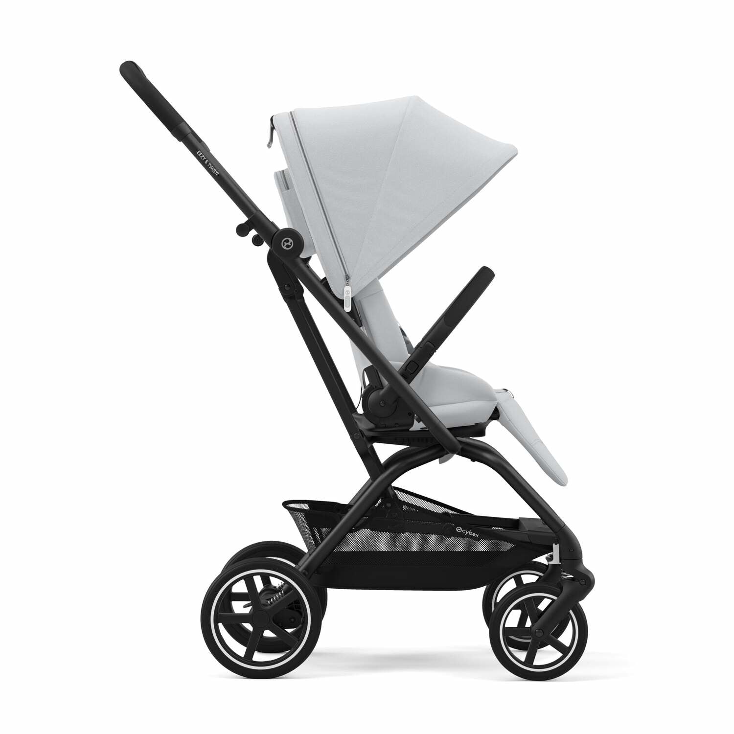 Cybex® Otroški voziček Eezy S Twist+2 Fog Grey (Black Frame) Cybex
