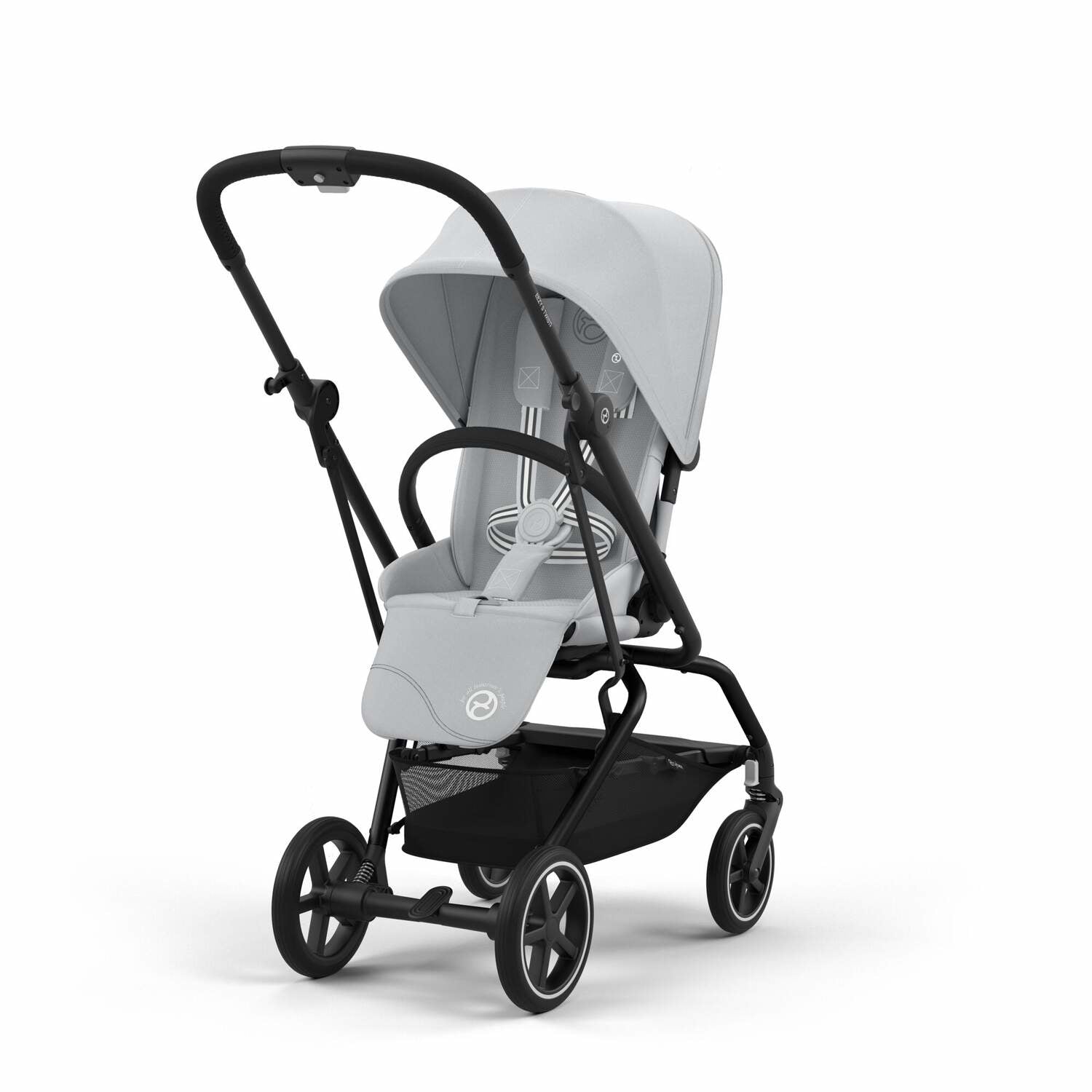 Cybex® Otroški voziček Eezy S Twist+2 Fog Grey (Black Frame) Cybex