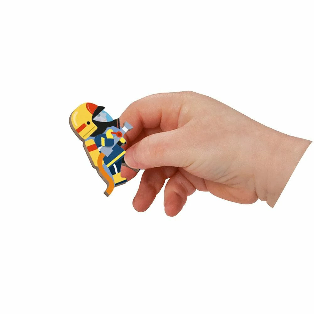 Janod® Magnetna igra Firefighter Janod