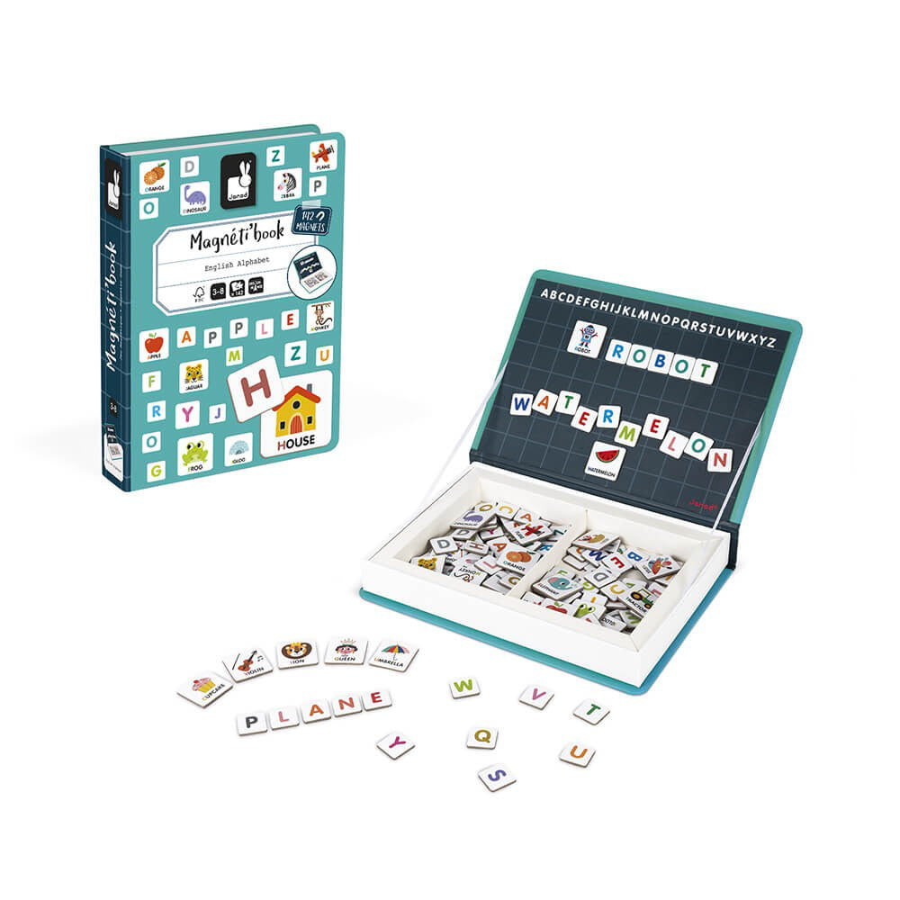 Janod® Magnetna igra English Alphabet Janod