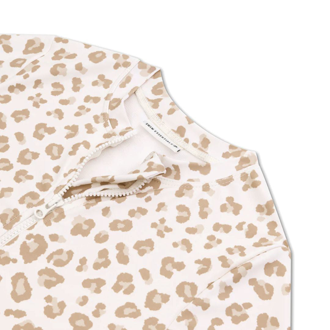 Swim Essentials® Otroške enodelne kopalke Neutral Leopard Swim Essentials
