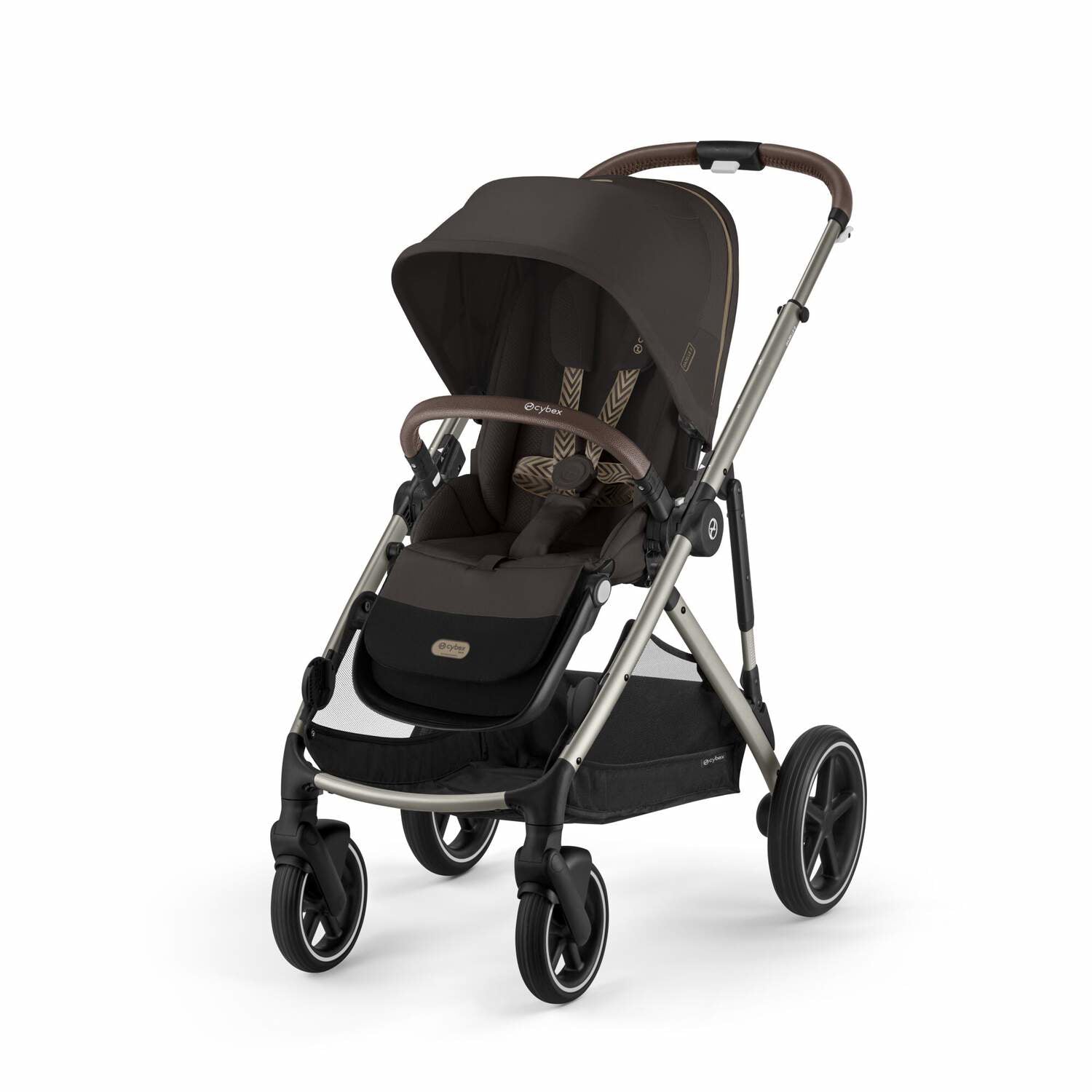 Cybex® Otroški voziček Gazelle™ S Chocolate Brown (Taupe Frame) Cybex