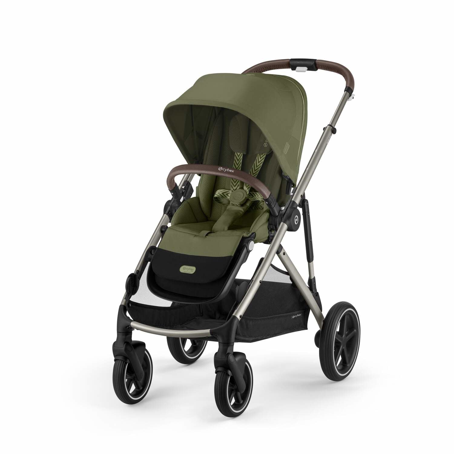 Cybex® Otroški voziček Gazelle™ S Moss Green (Taupe Frame) Cybex