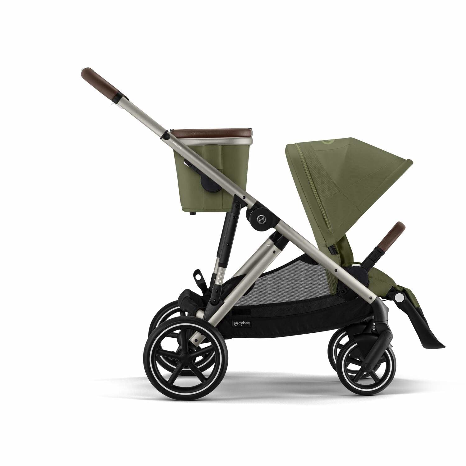 Cybex® Otroški voziček Gazelle™ S Moss Green (Taupe Frame) Cybex