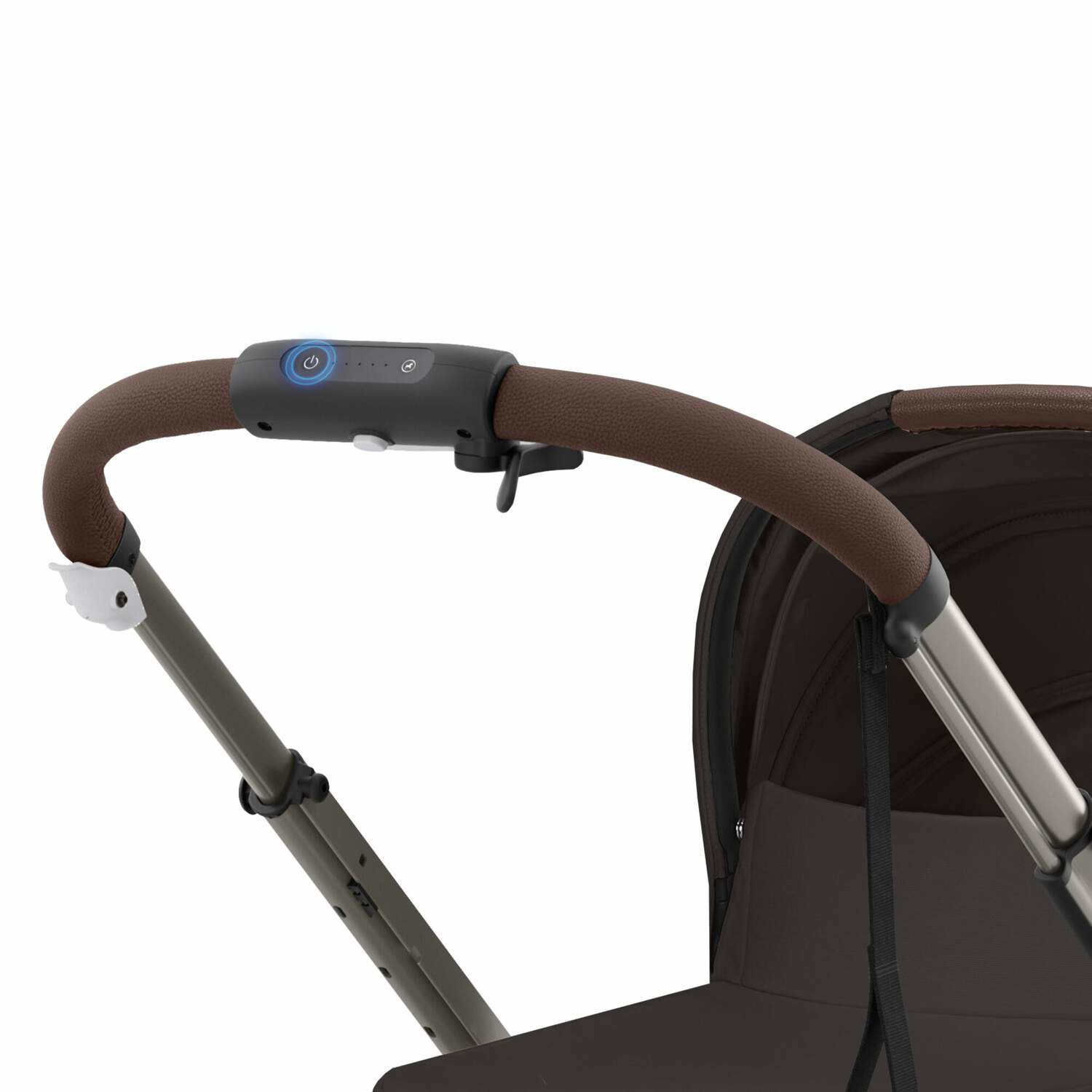 Cybex® Otroški voziček e-Gazelle™ S Chocolate Brown (Taupe Frame) Cybex