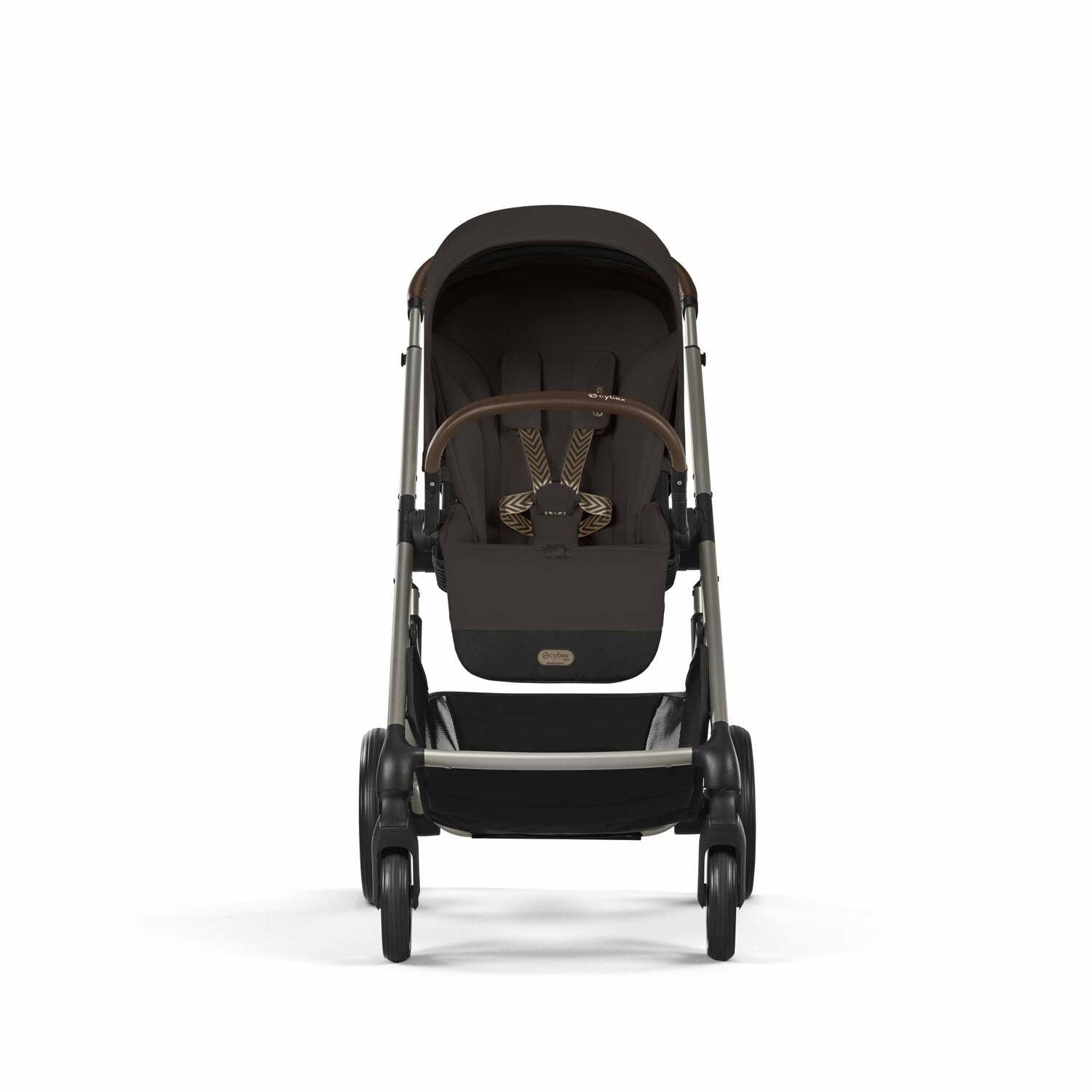 Cybex® Otroški voziček s košaro 2v1 Balios S Lux (0-22 kg) Chocolate Brown (Taupe Frame) Cybex