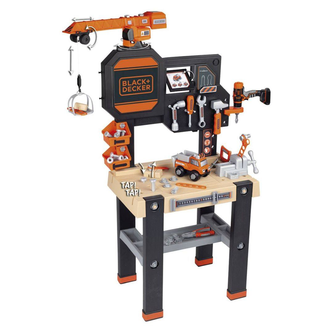 Smoby® Otroška delovna miza Black & Decker Smoby