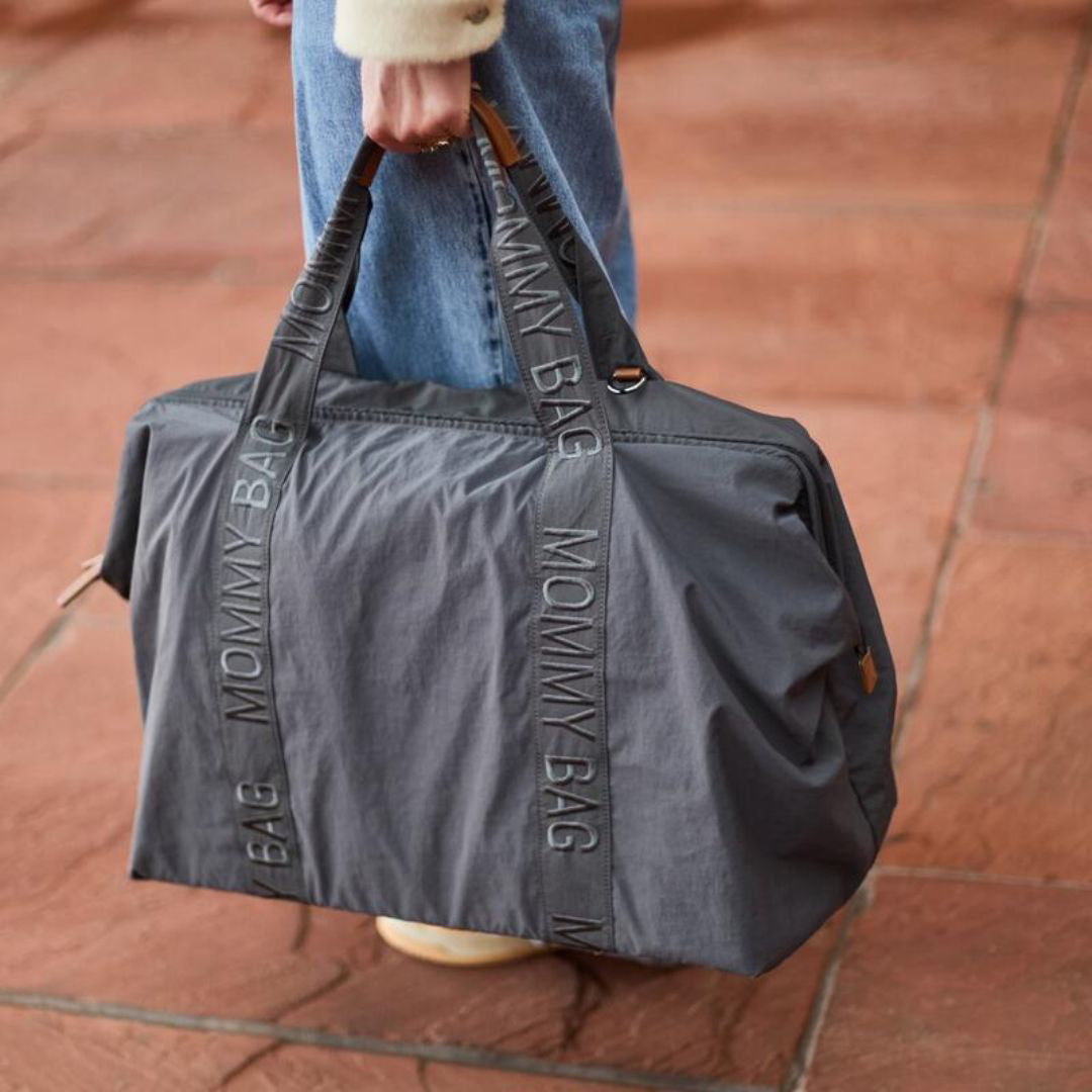 Childhome® Previjalna torba Mommy Bag Signature Urban Anthracite Childhome