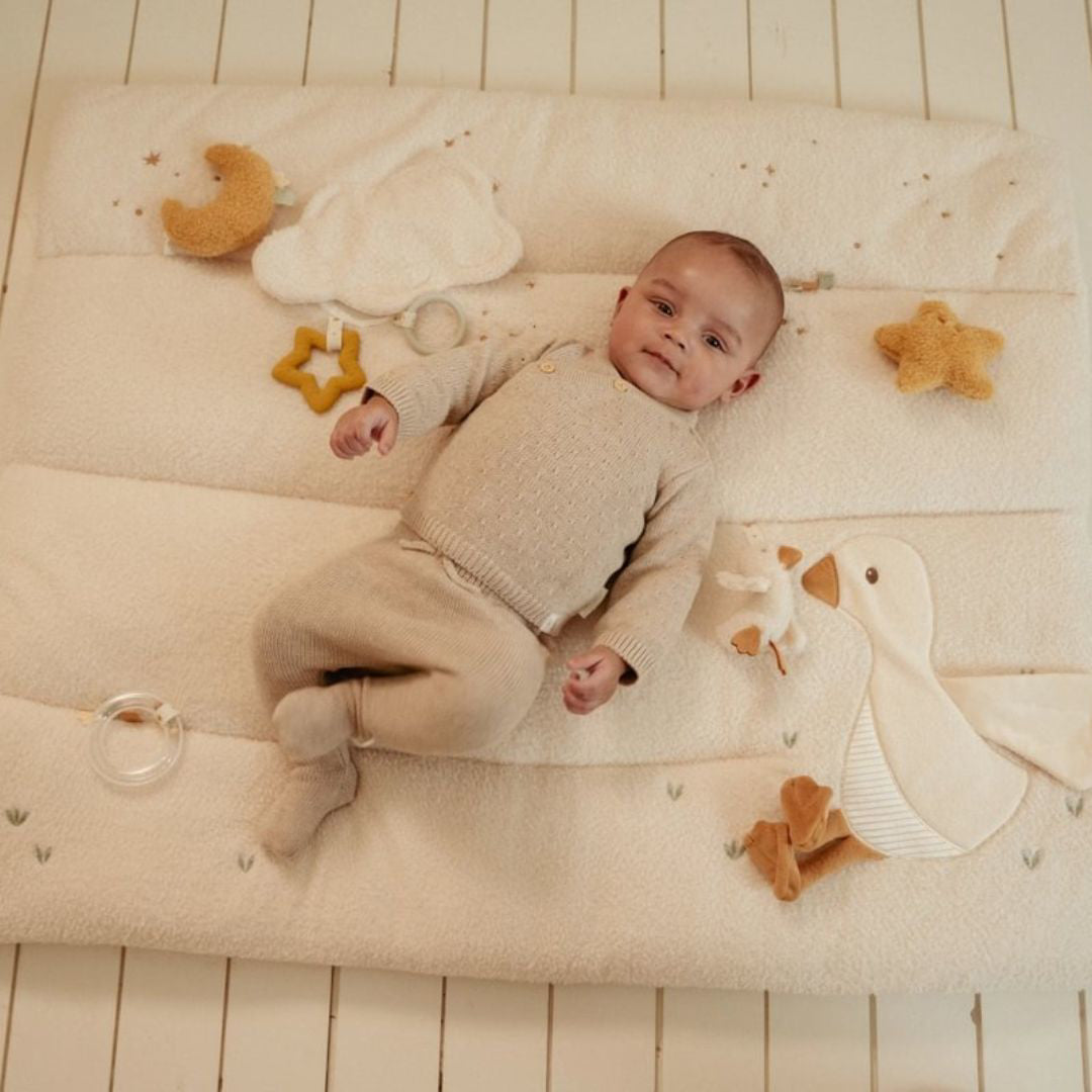 Little Dutch® Igralna podloga Newborn Naturals 80 x 100 Little Dutch