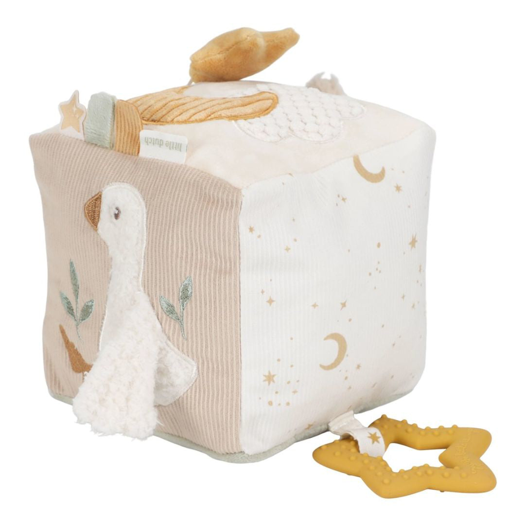 Little Dutch® Senzorična kocka Newborn Naturals Little Dutch