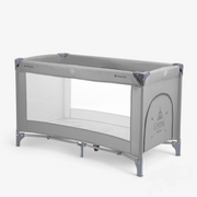 KikkaBoo® Prenosna posteljica 1 level 125x65 So Gifted Grey KikkaBoo