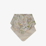 KikkaBoo® Muslin bibs set 2 pcs Secret Garden Beige
