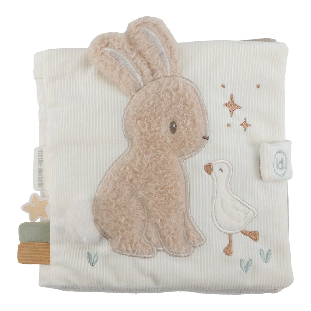 Little Dutch® Aktivnostna knjigica Newborn Naturals Beige Little Dutch