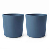 Mushie® Set dvou kelímků Twilight Blue