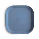 Mushie® Sada dvou talířků Twilight Blue