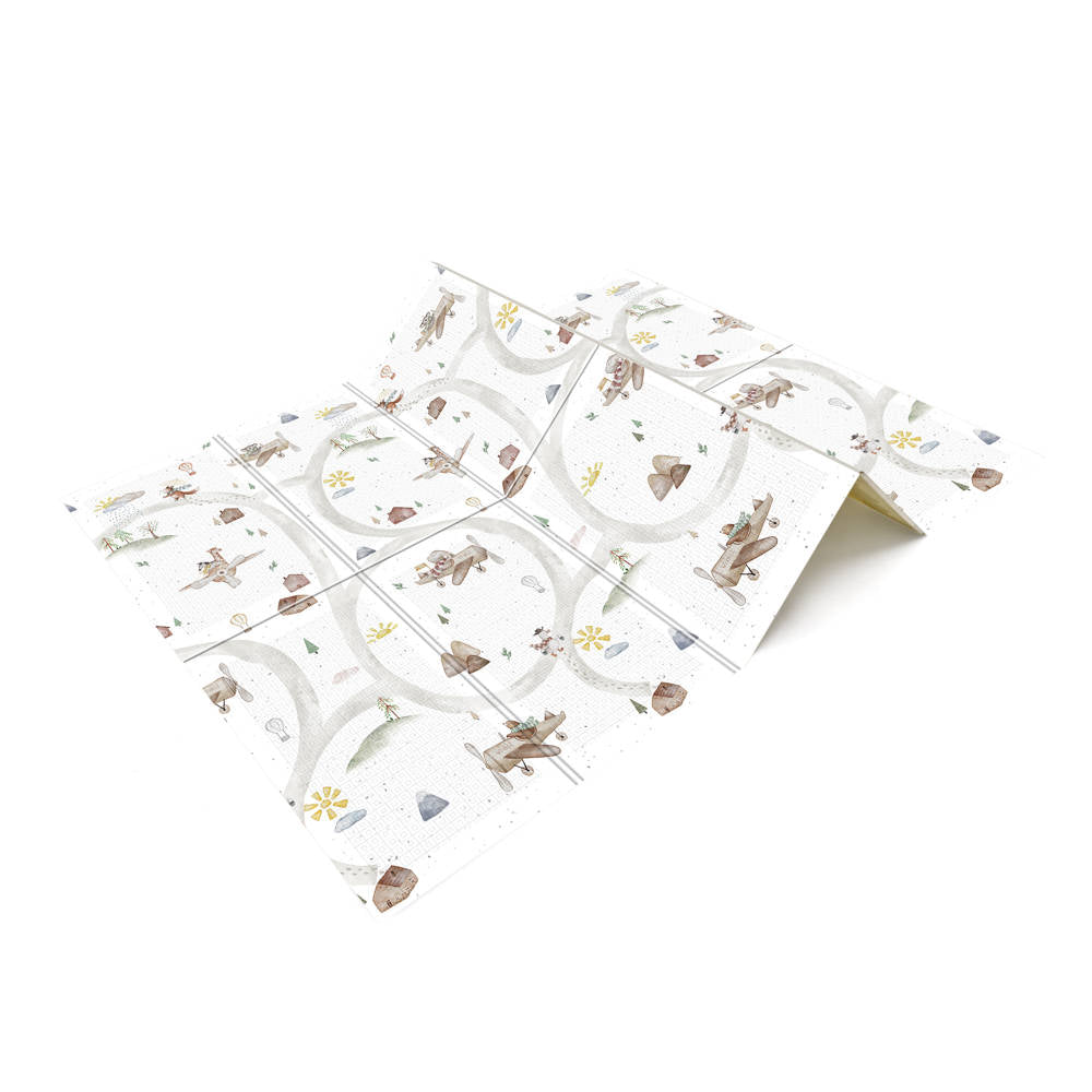 Evibell® Foldable Play Mat 150x190 Terrazzo/Wanderlust – slika 2