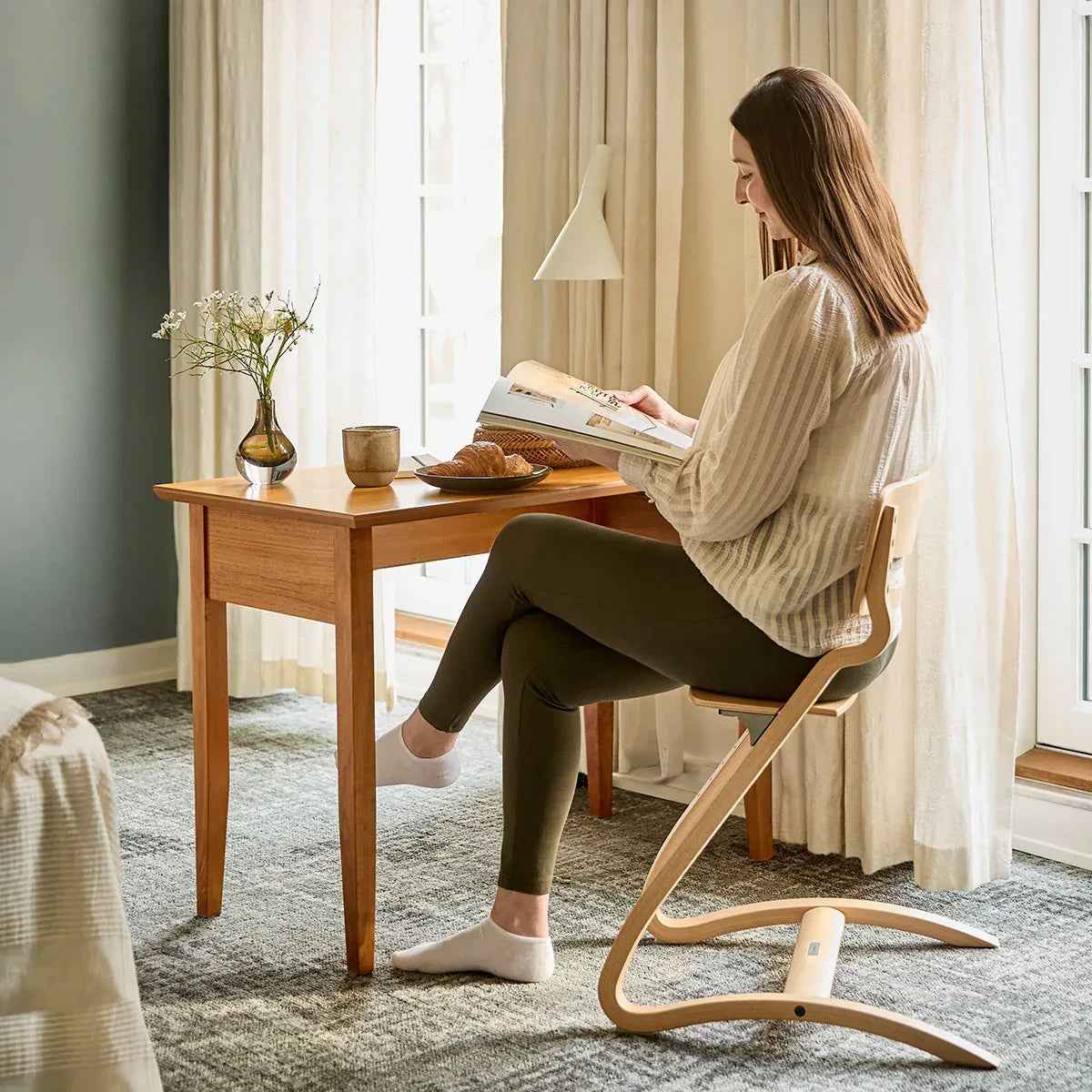 Leander® Otroški stol za hranjenje Louie™ Beech (Bukev) Natural Leander