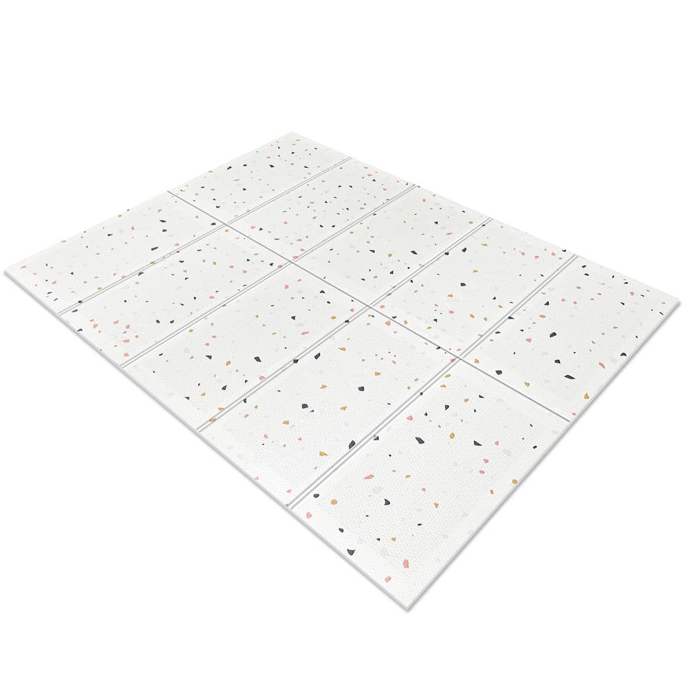 Evibell® Foldable Play Mat 150x190 Terrazzo/Wanderlust – slika 6