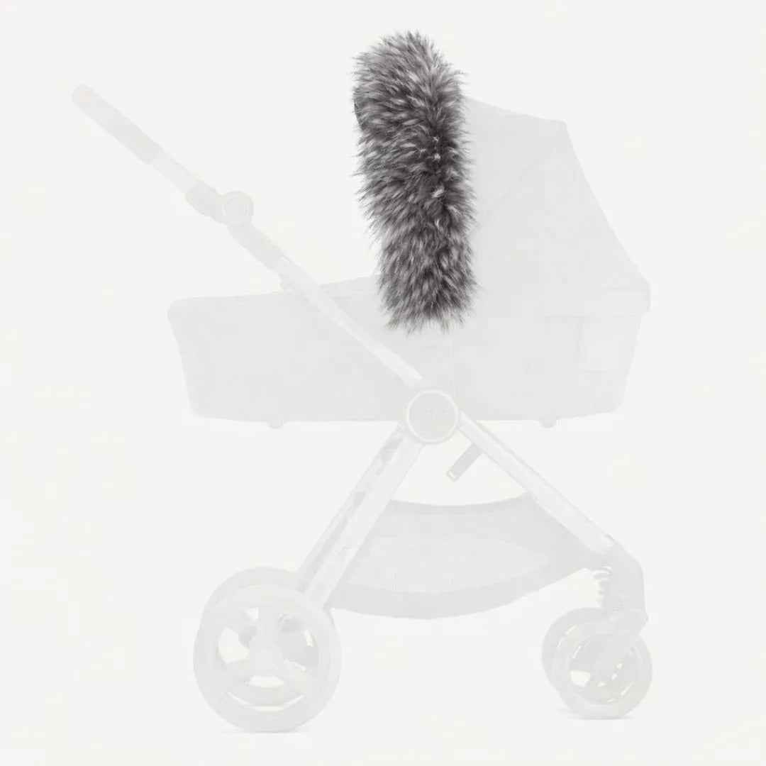 Anex® Dodatek za voziček umetno krzno Fur Black Anex
