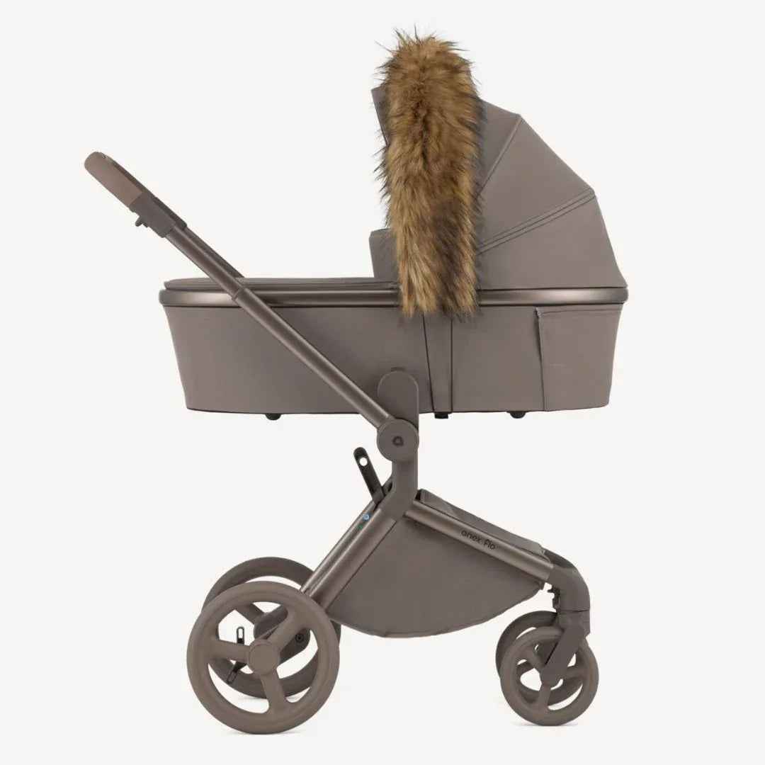 Anex® Dodatek za voziček umetno krzno Fur Brown Anex