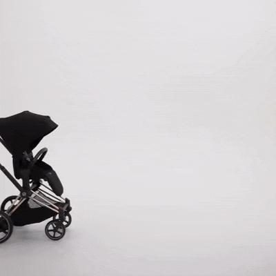 Cybex Platinum® Otroški voziček s zložljivo košaro 2v1 e-Priam™ Comfort Coconut Brown | Matt Black Cybex Platinum
