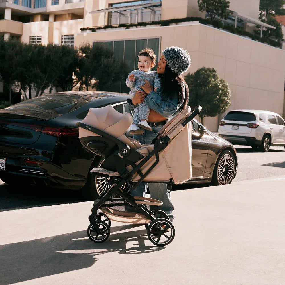 Cybex® Otroški voziček Beezy™ BLK Cinnamon Yellow Cybex