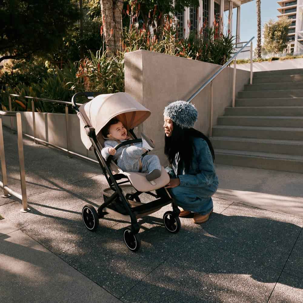 Cybex® Otroški voziček Beezy™ BLK Cinnamon Yellow Cybex