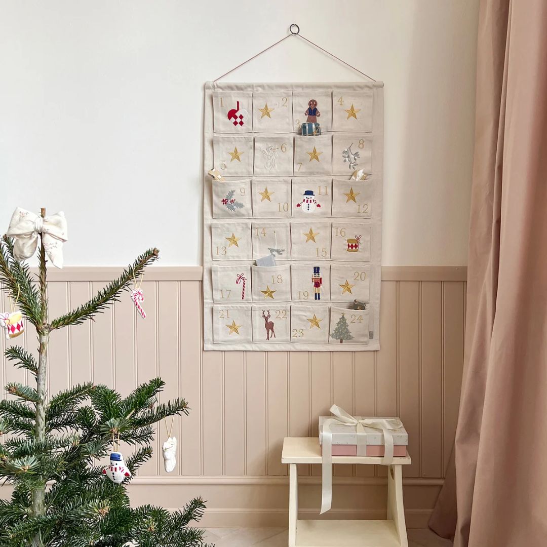 Cam Cam Copenhagen® Christmas Calendar GOTS Beige – slika 2
