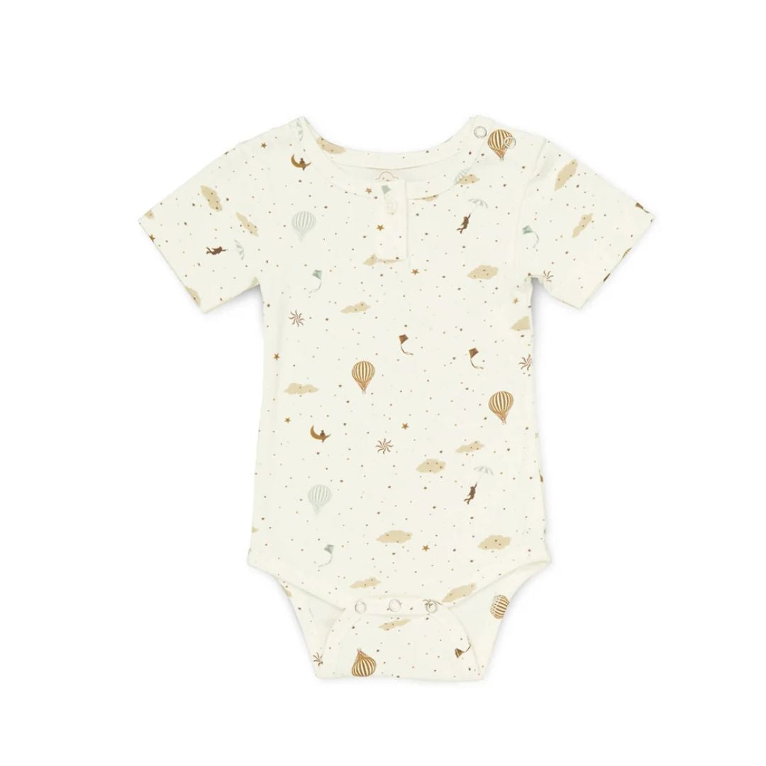 Cam Cam Copenhagen® Short Sleeved Body Elliot GOTS Dreamland – slika 2