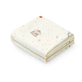CamCam® Set of 2 muslin cloths 70x70 GOTS Carousel