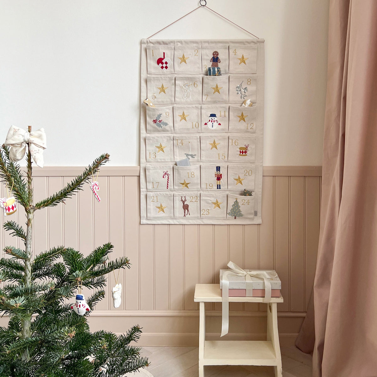 Cam Cam Copenhagen® Christmas Ornaments Set OCS Snowman – slika 4